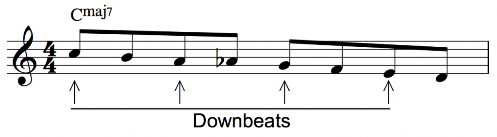 bebop scales