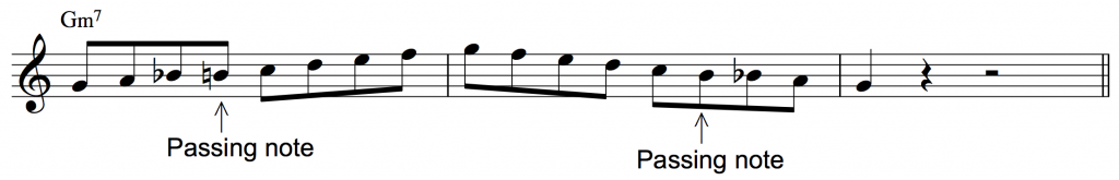 learn jazz piano dorian bebop scale