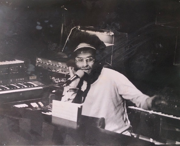 Paul Abrahams at the keyboards