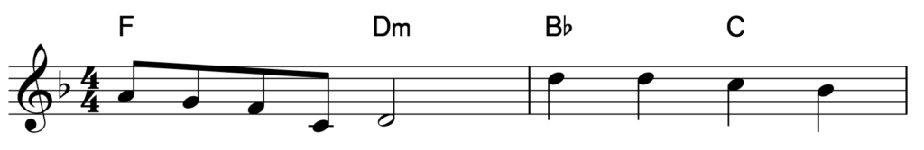 Comparing jazz tunes with pop tunes.