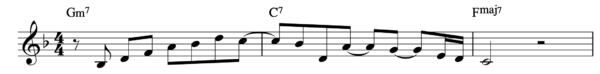 Example 1 of easy steps learning jazz piano