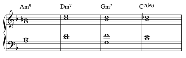 The chord substitution  for Fmaj7 is Dmin7